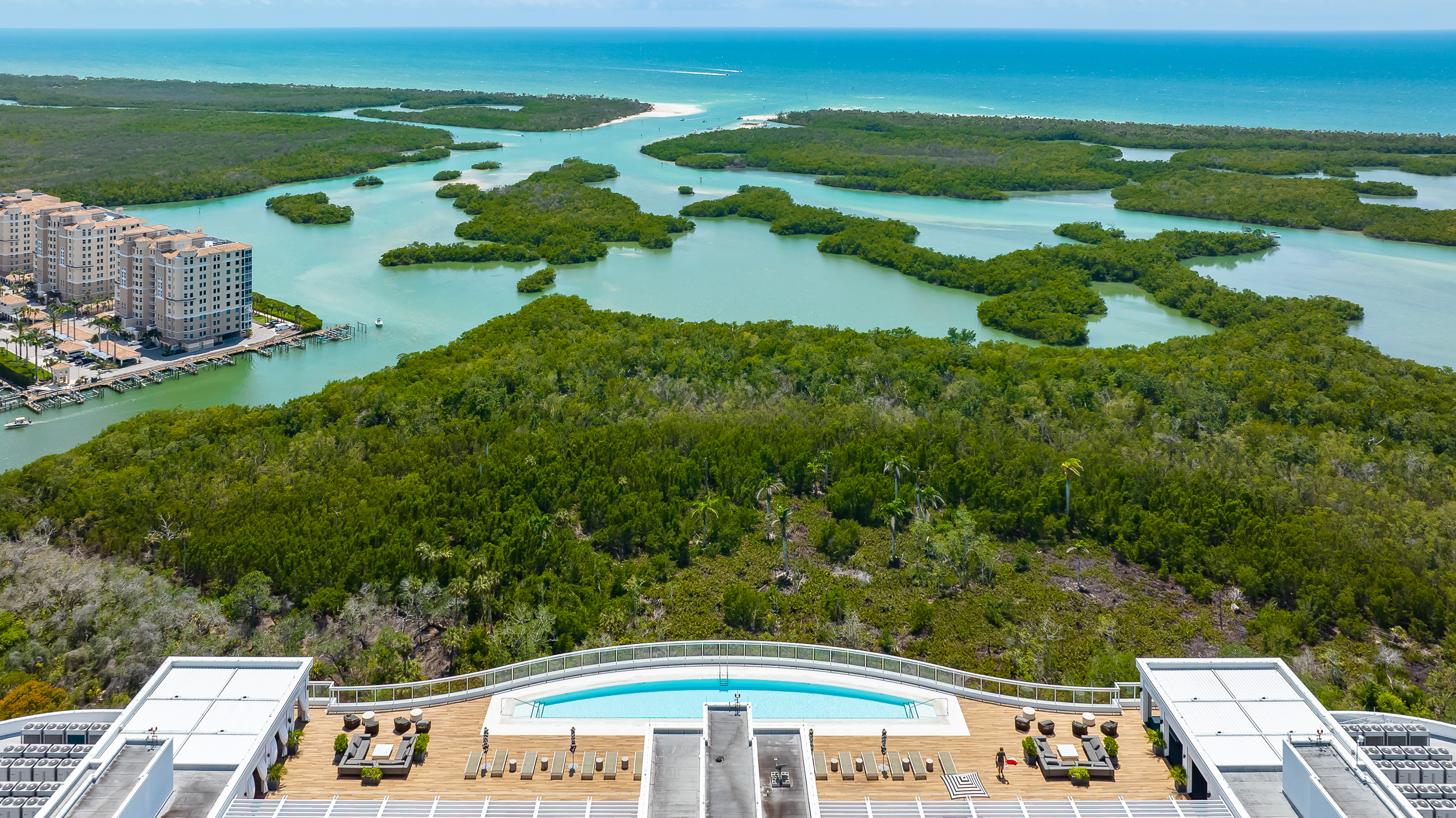 Kalea Bay Naples Aerial Stock Photography-5