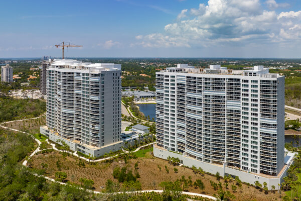 Kalea Bay Naples Aerial Stock Photography