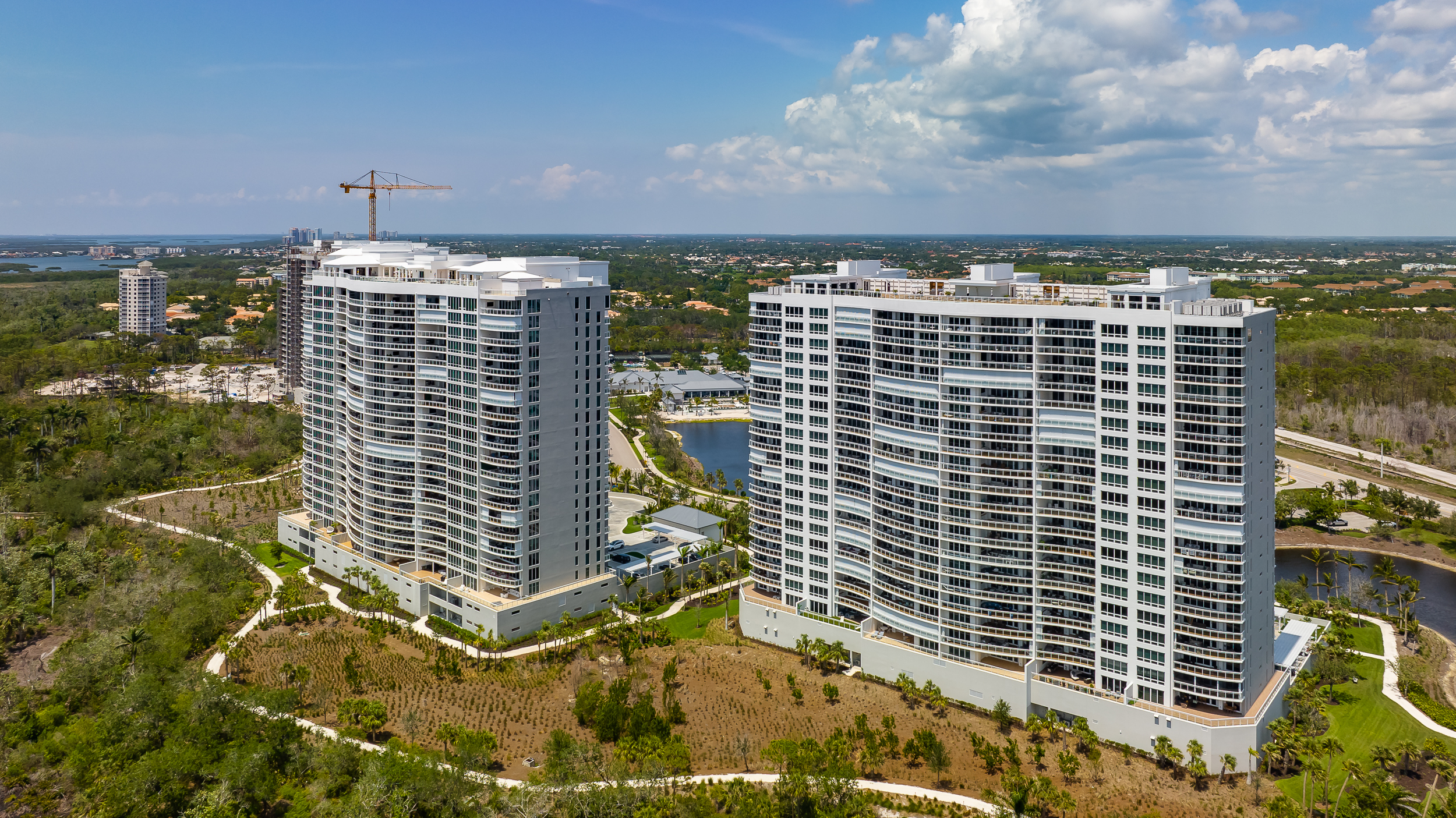 Kalea Bay Naples Aerial Stock Photography