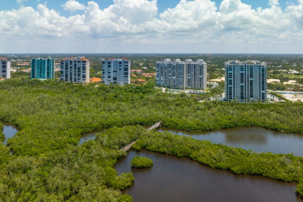 Pelican Bay Naples Aerial Stock Photography-5