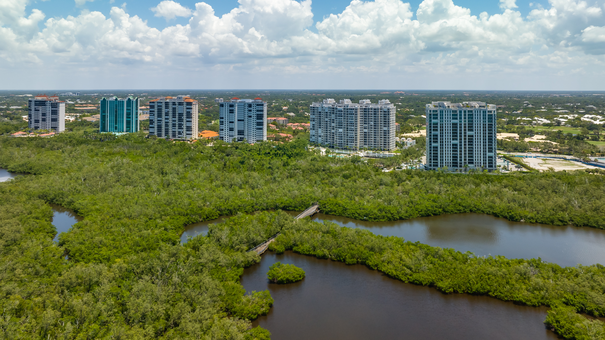 Pelican Bay Naples Aerial Stock Photography-5