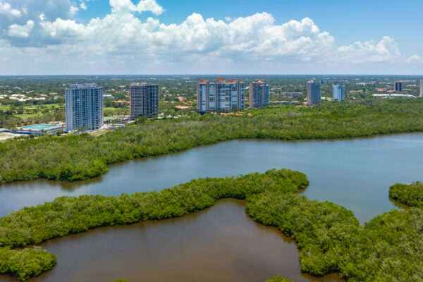 Pelican Bay Naples Aerial Stock Photography-6