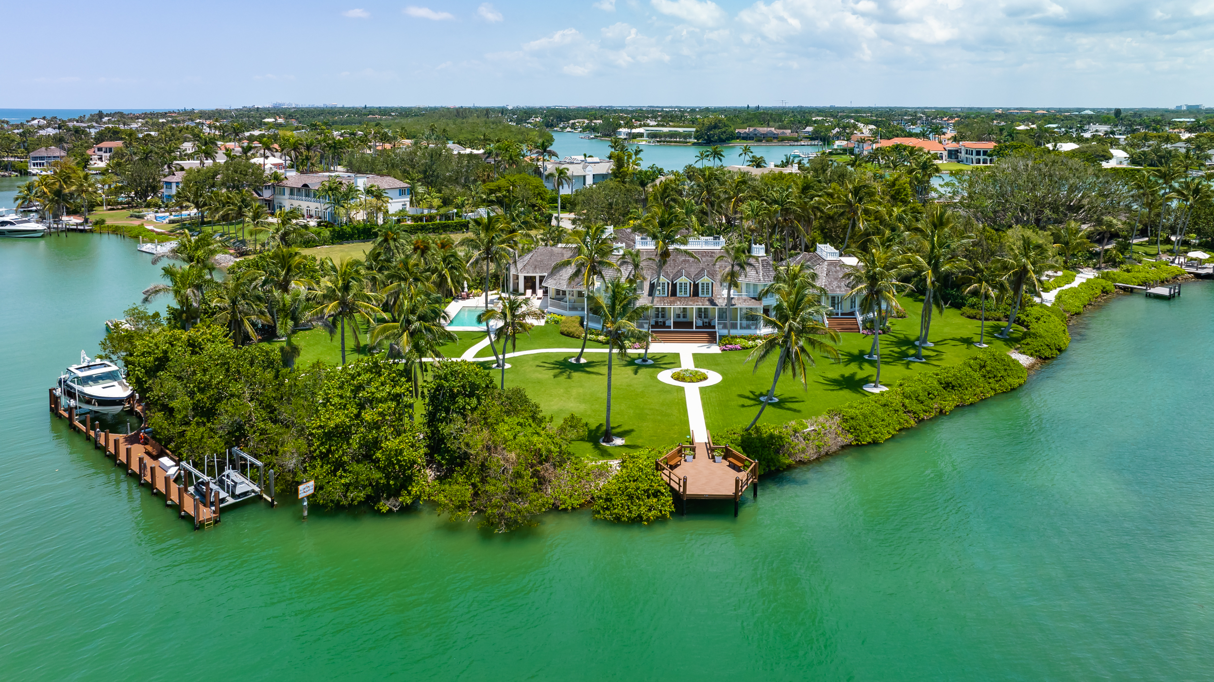 Port Royal Naples Aerial Stock Photography-15