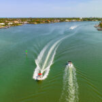 Royal Harbor Naples Aerial Stock Photography