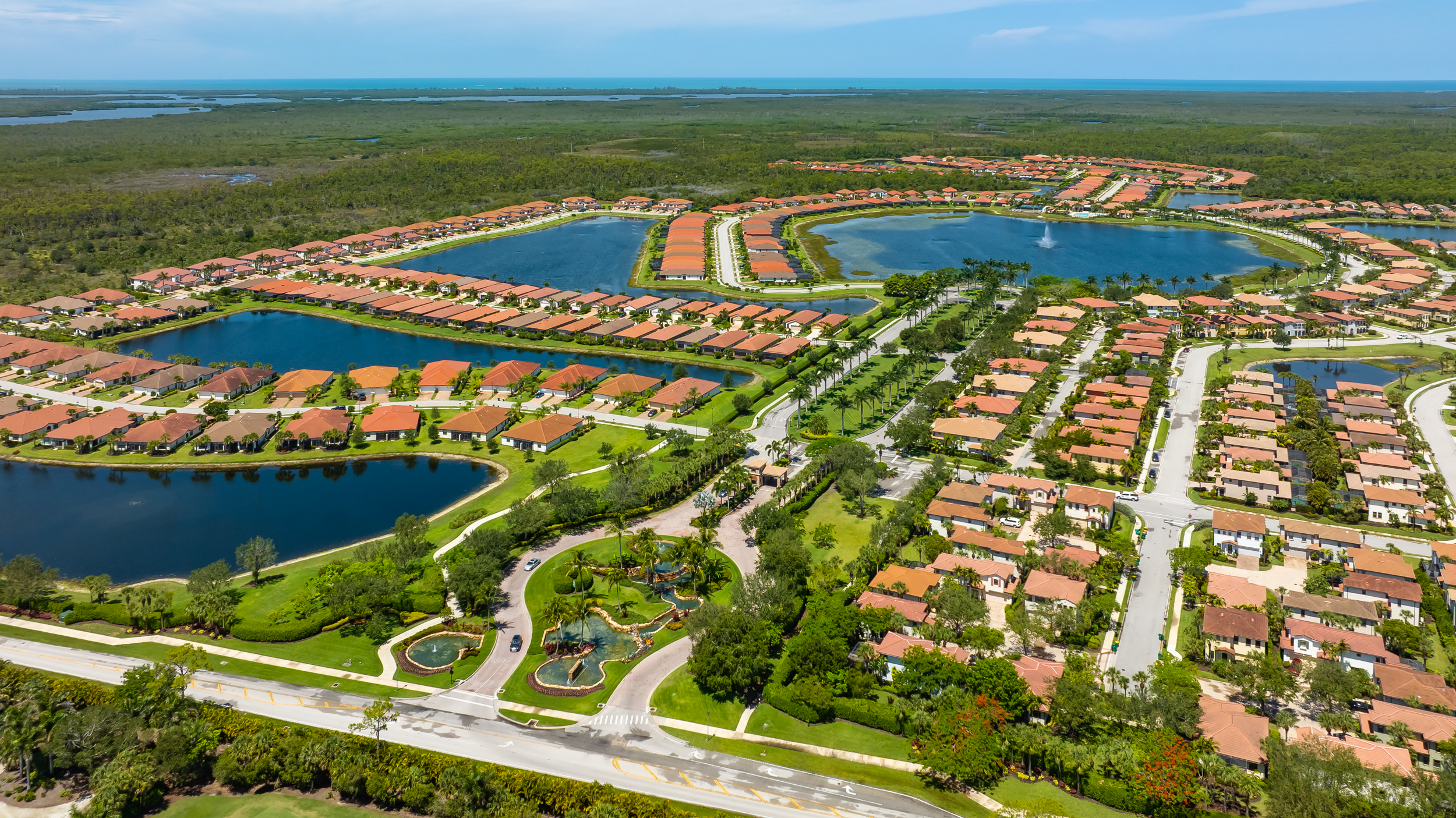 Artesia Naples Aerial Stock Photography-3