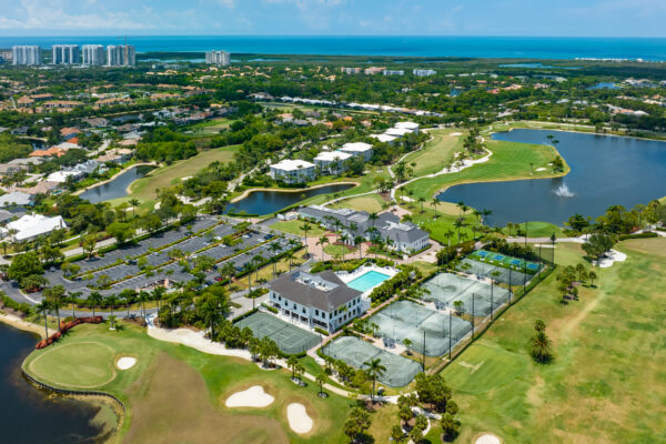 Audubon Golf Club Naples Aerial Stock Photography