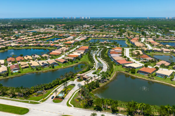 Bonita Lakes Aerial Stock Photography-2
