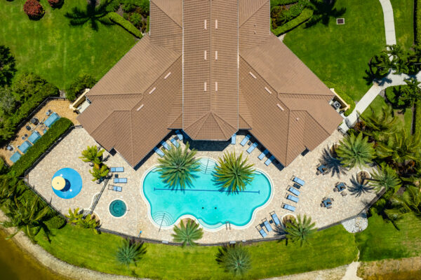 Bonita Lakes Aerial Stock Photography