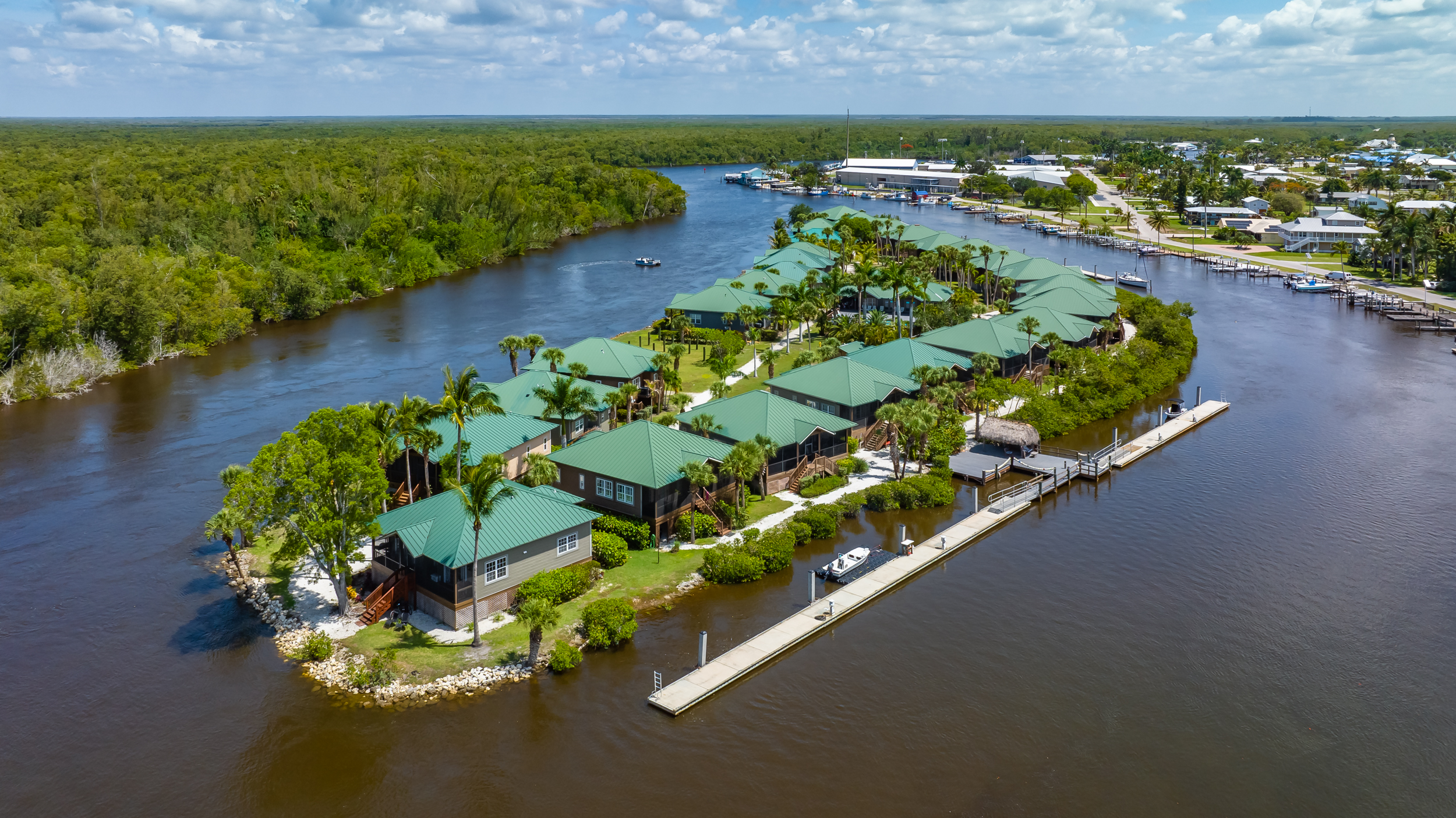 Everglades City Aerial Stock Photography-2