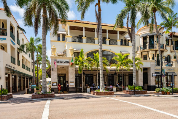 Fifth Ave Naples Stock Photography