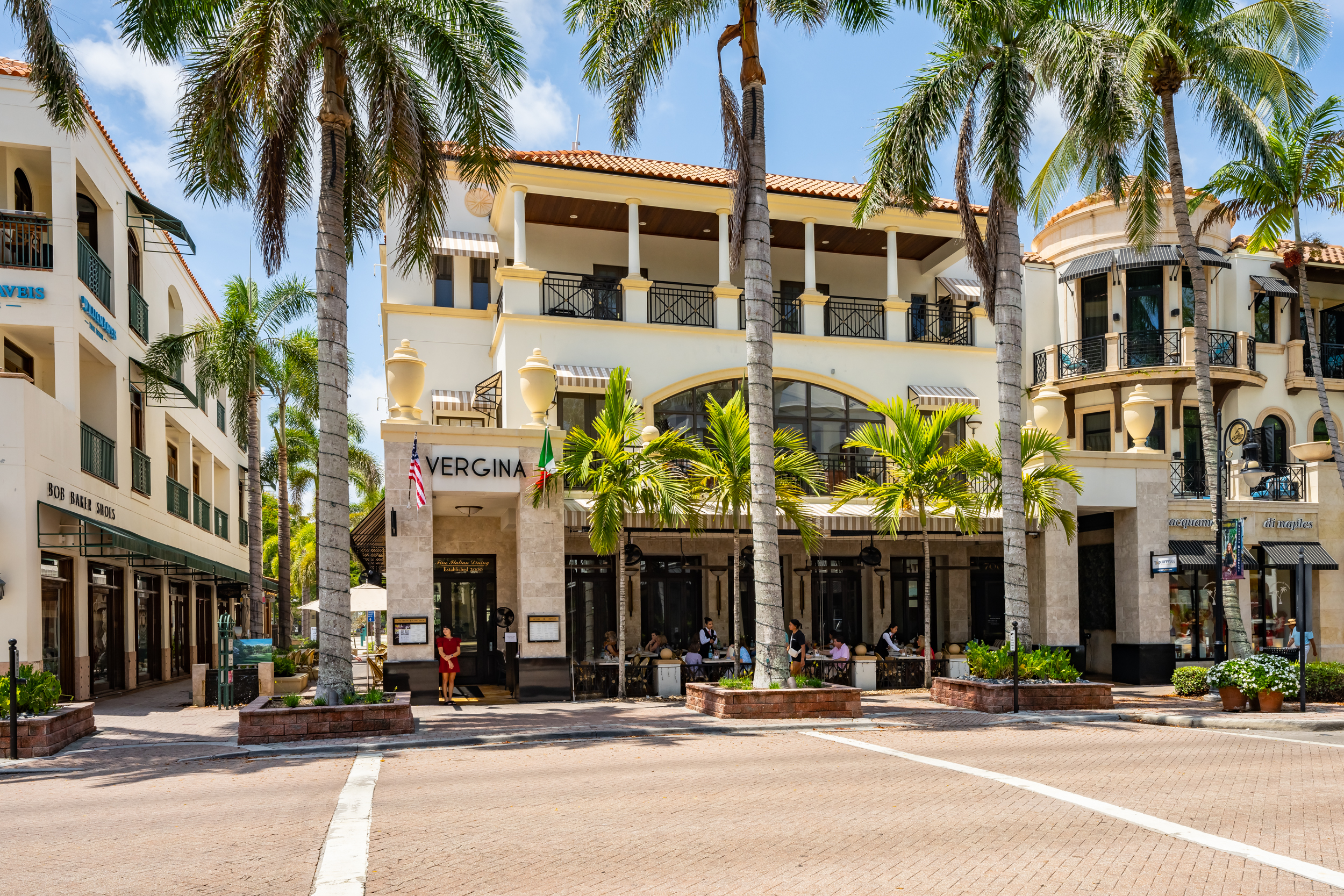 Fifth Ave Naples Stock Photography