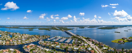 Marco Island Panoramic Aerial Stock Photography-3