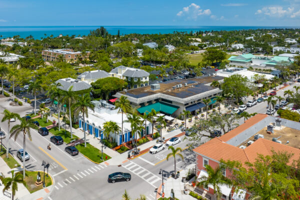 Third St South Naples Aerial Stock Photography-3