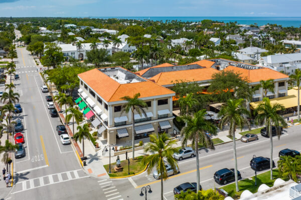 Third St South Naples Aerial Stock Photography-4