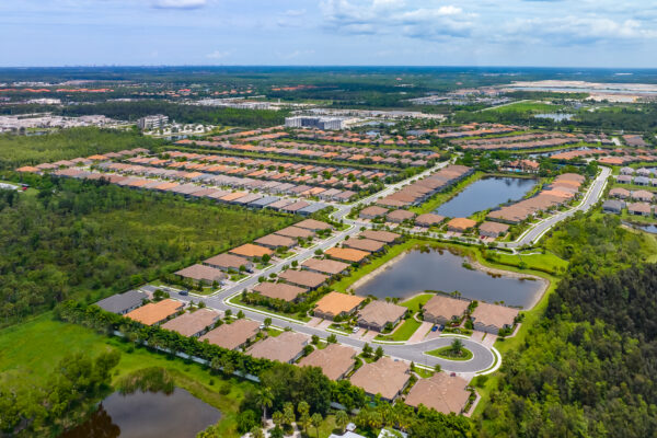 Esplanade Naples Aerial Stock Photography-2