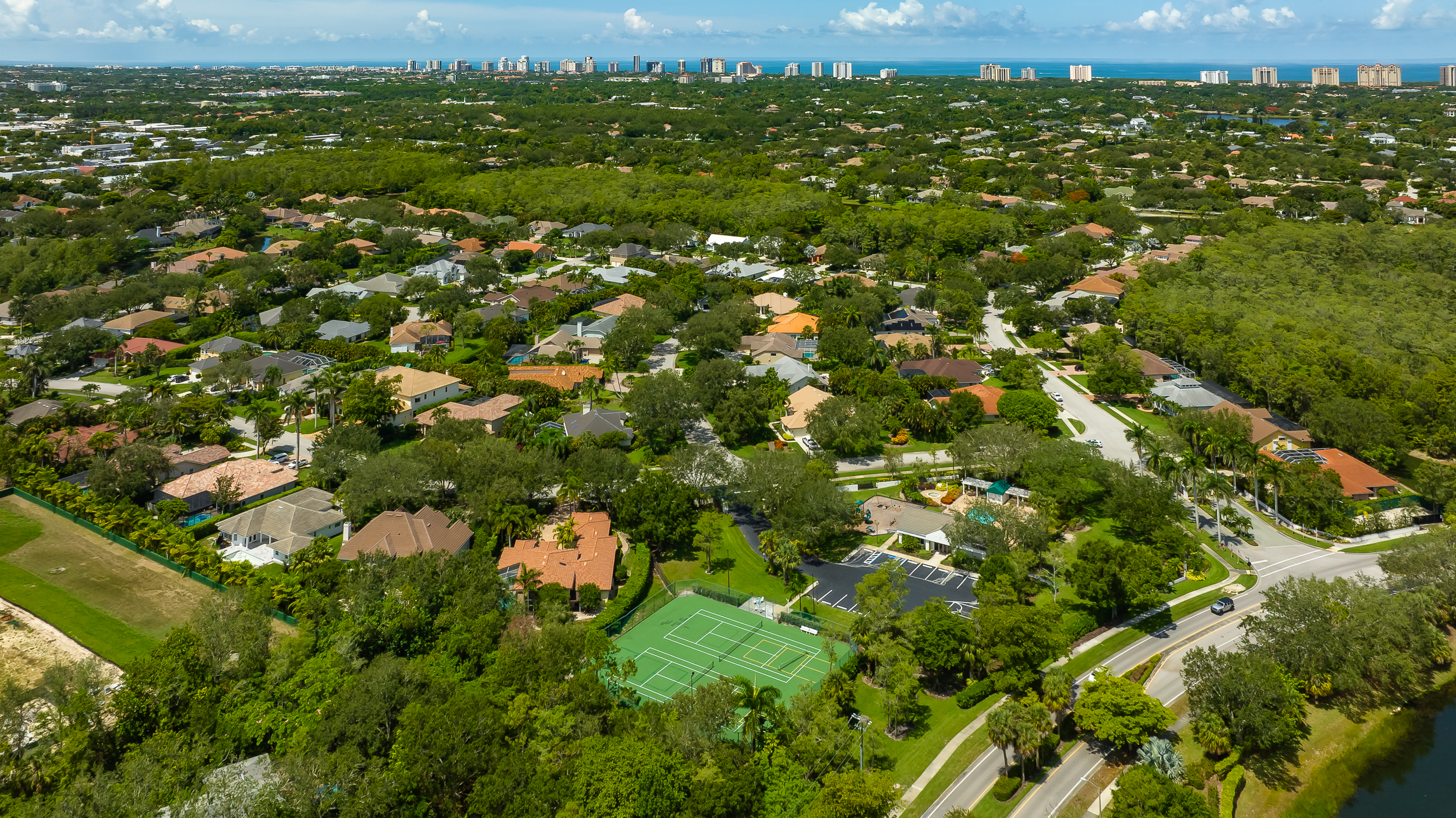 Mill Run Naples Aerial Stock Photography-2