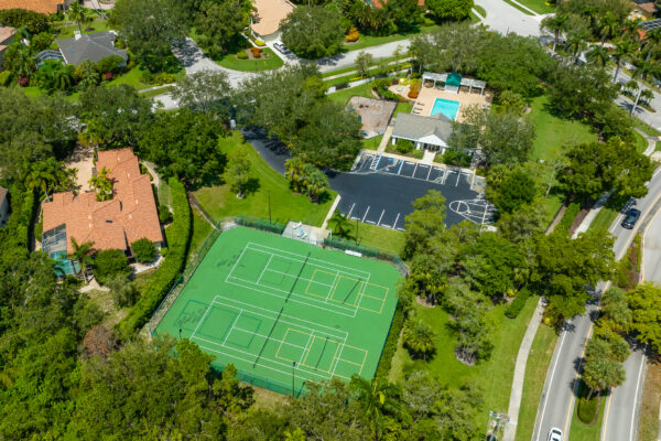 Mill Run Naples Aerial Stock Photography