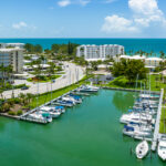 Moorings Park Shore Naples Aerial Stock Photography