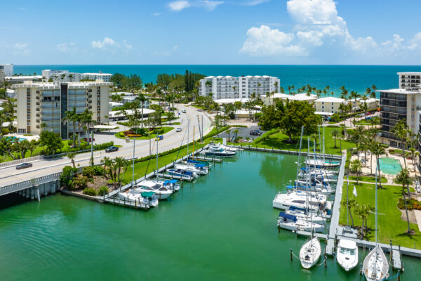 Moorings Park Shore Naples Aerial Stock Photography
