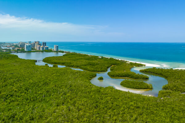 Pelican Bay Naples Aerial Stock Photography-2