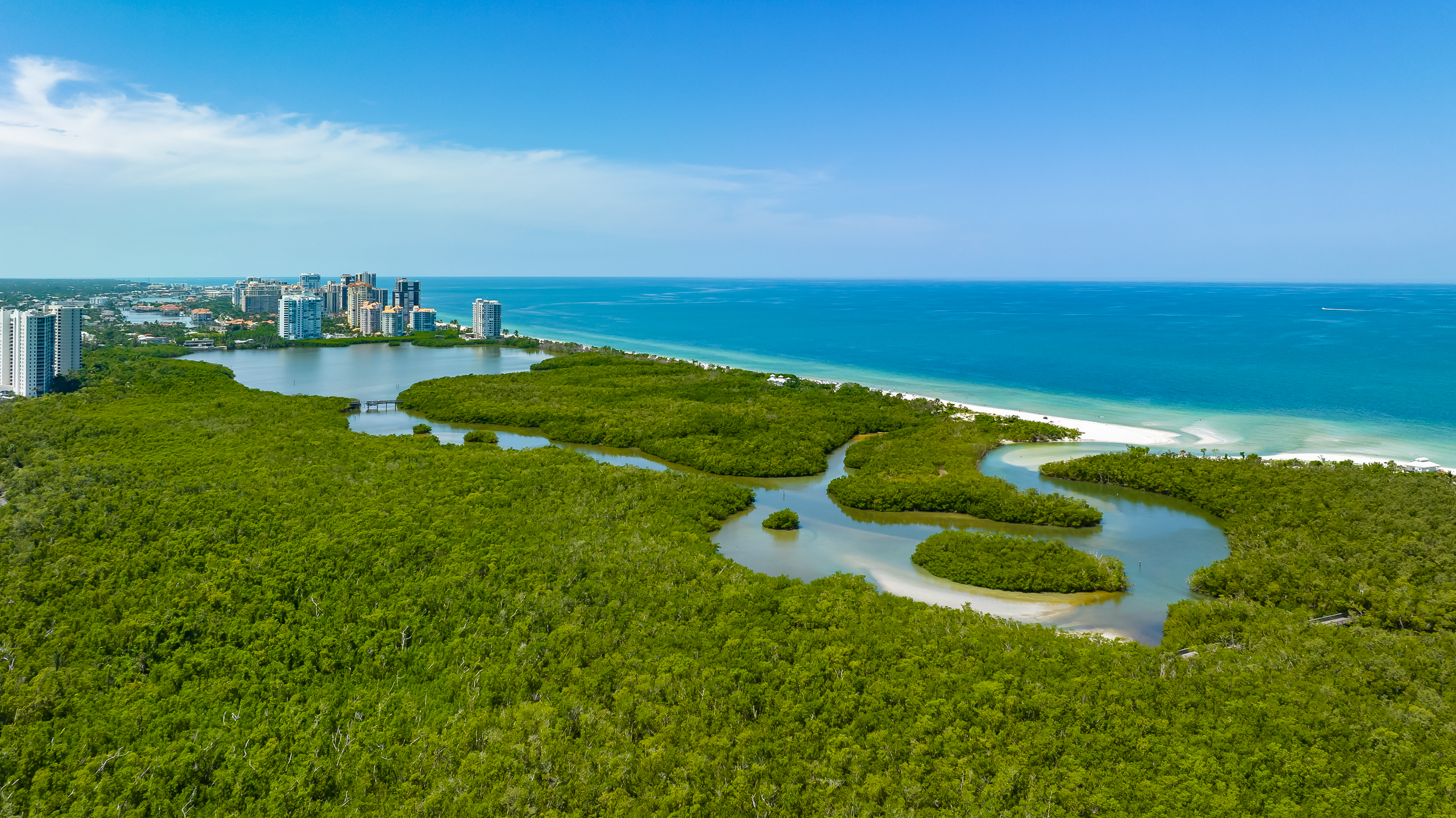 Pelican Bay Naples Aerial Stock Photography-2