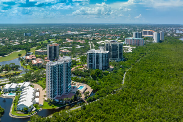 Pelican Bay Naples Aerial Stock Photography-6