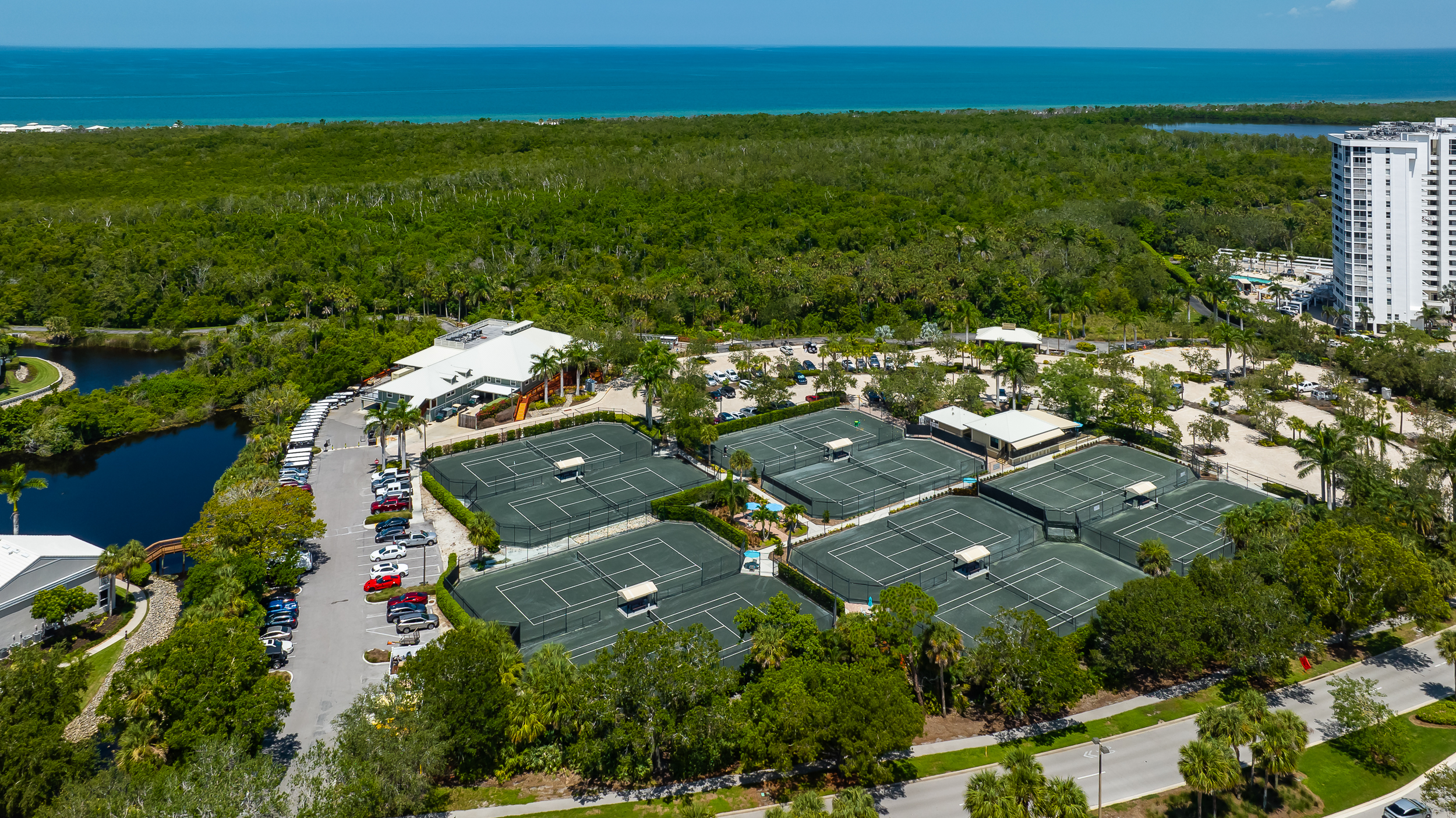 Pelican Bay Naples Aerial Stock Photography-7