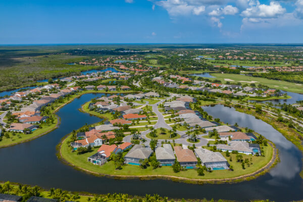 Fiddlers Creek Naples Aerial Stock Photography-7
