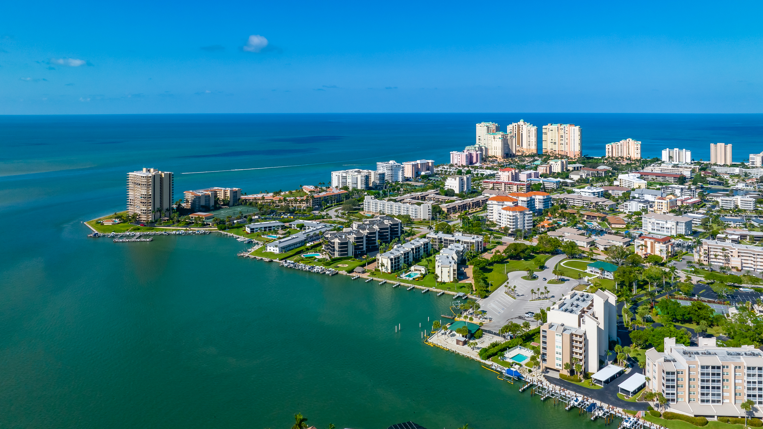 Marco Island South Aerial Stock Photography-3