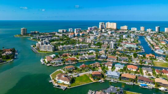 Marco Island South Aerial Stock Photography-4