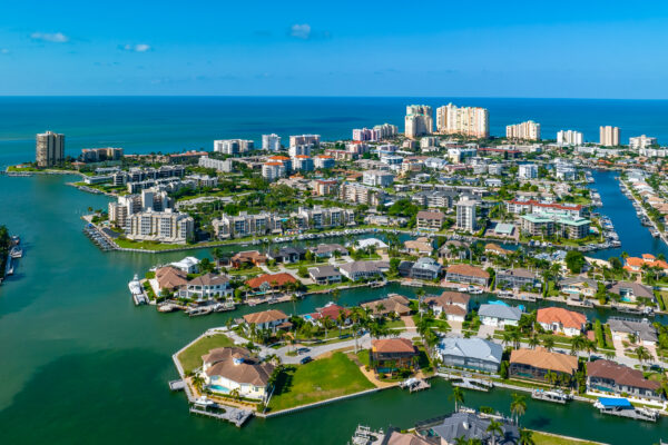 Marco Island South Aerial Stock Photography-4