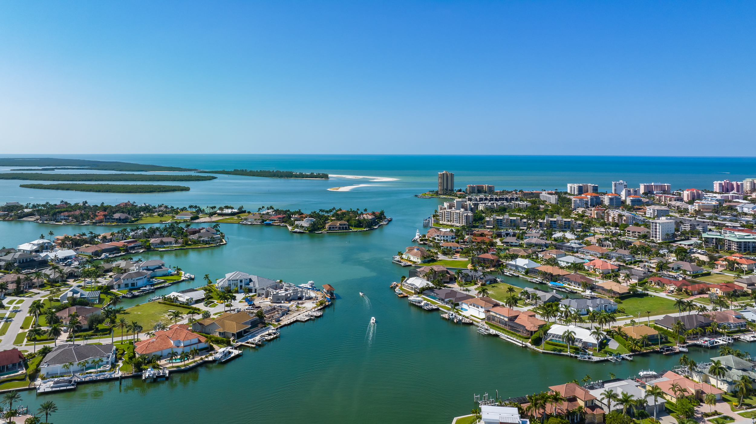 Marco Island South Aerial Stock Photography-7