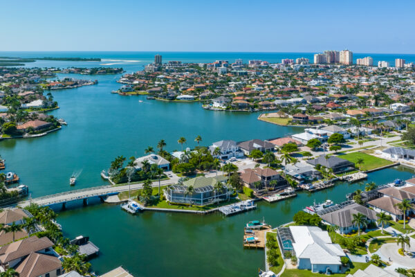 Marco Island South Aerial Stock Photography-9