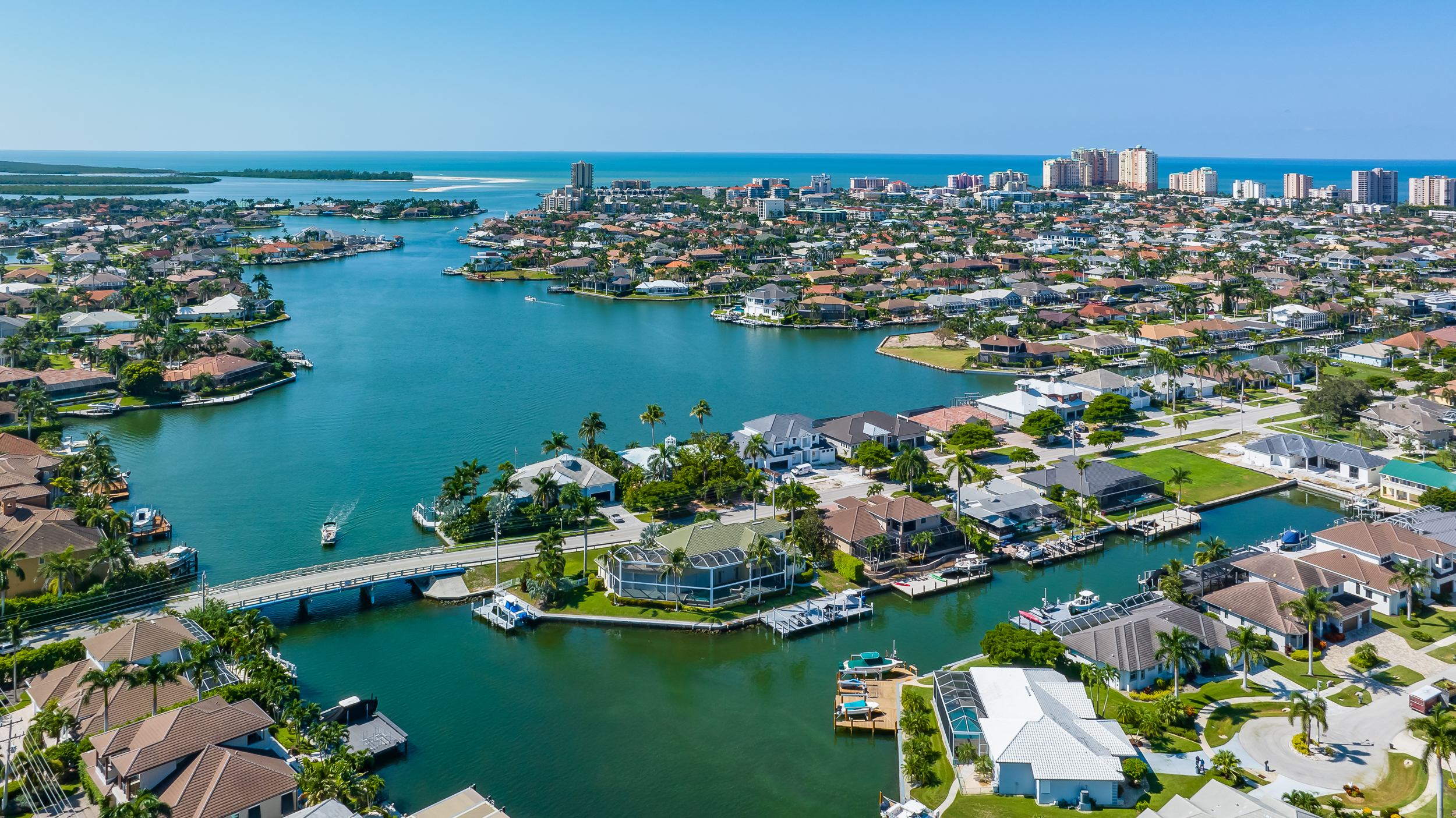 Marco Island South Aerial Stock Photography-9