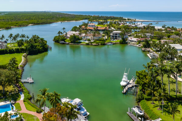 Port Royal Keewaydin Naples Aerial Stock Photography-11
