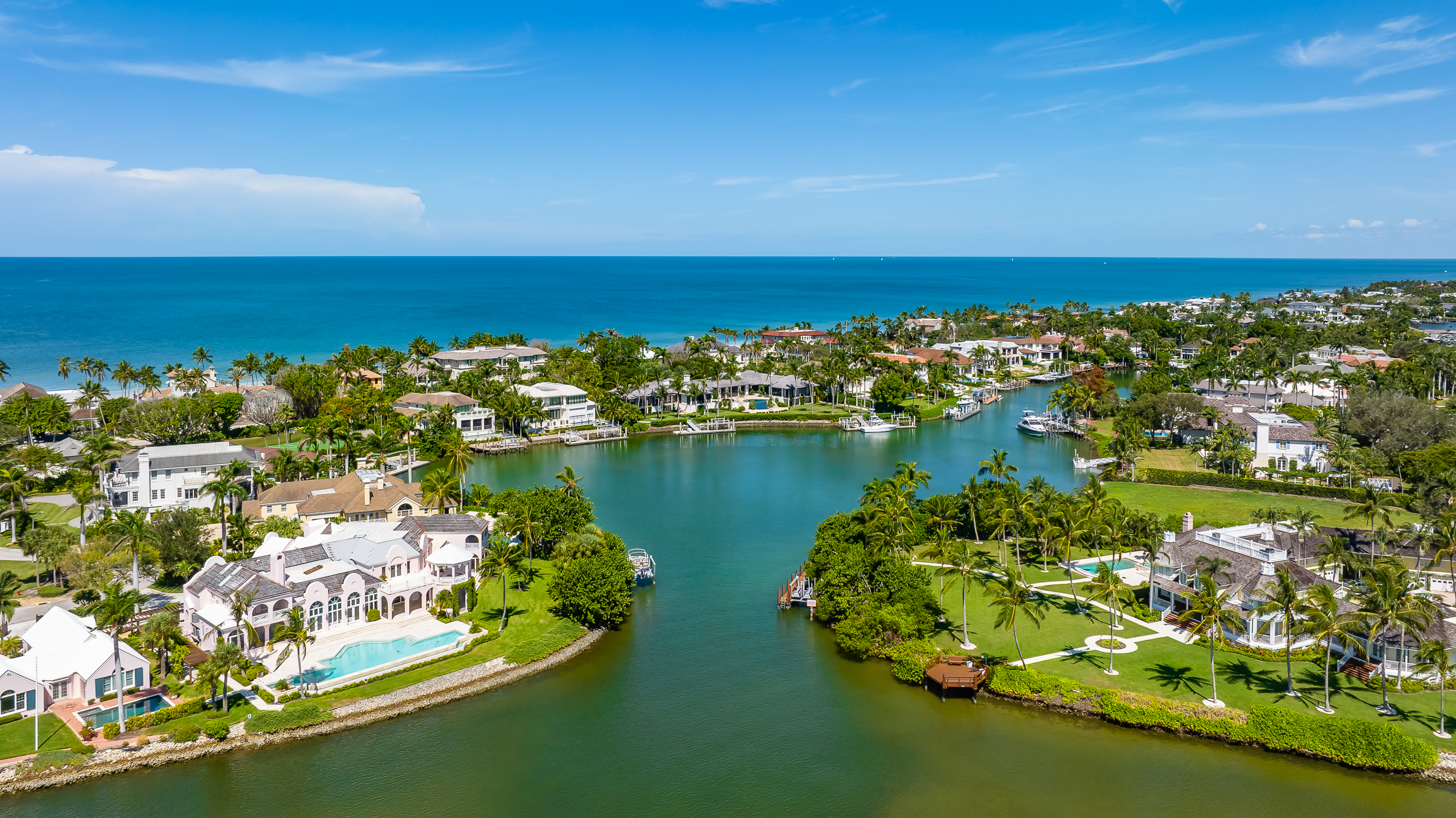 Port Royal Keewaydin Naples Aerial Stock Photography-2