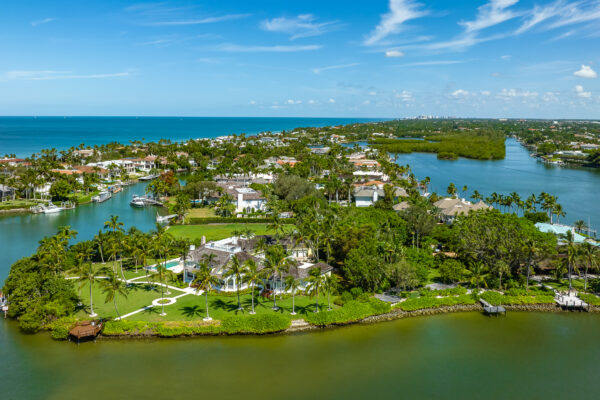 Port Royal Keewaydin Naples Aerial Stock Photography-3