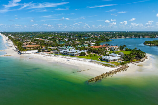 Port Royal Keewaydin Naples Aerial Stock Photography-5