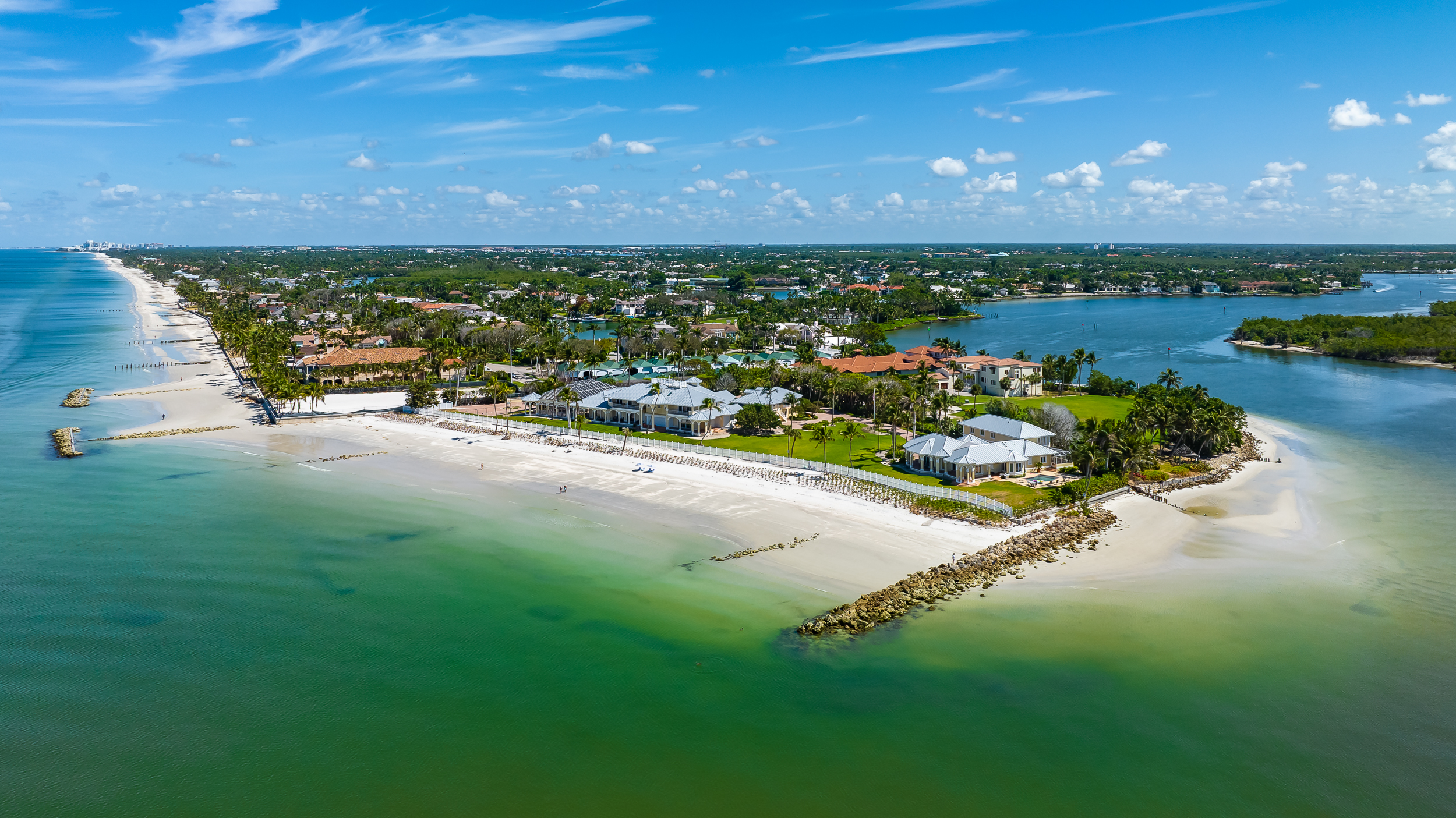 Port Royal Keewaydin Naples Aerial Stock Photography-5