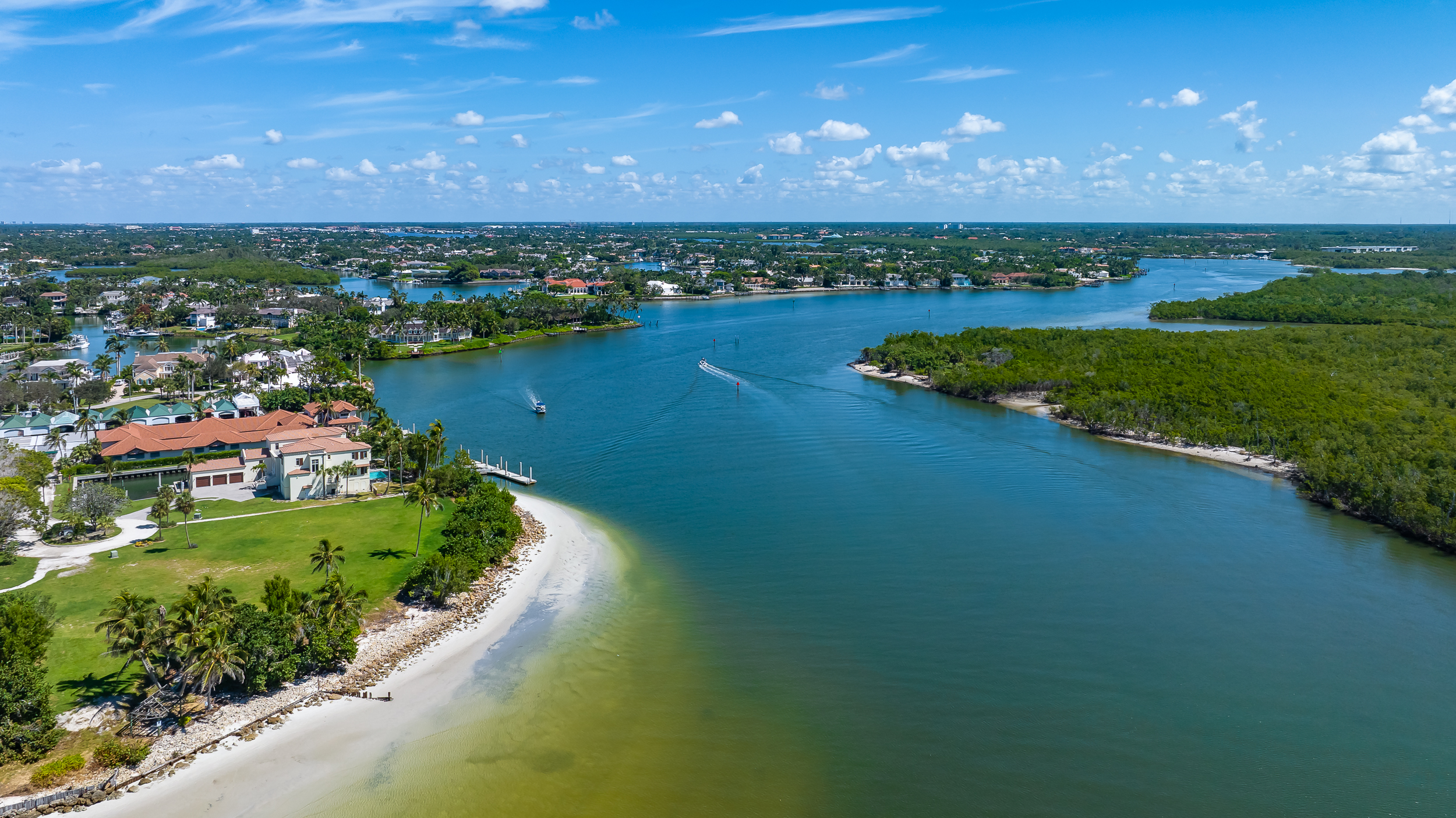 Port Royal Keewaydin Naples Aerial Stock Photography-8