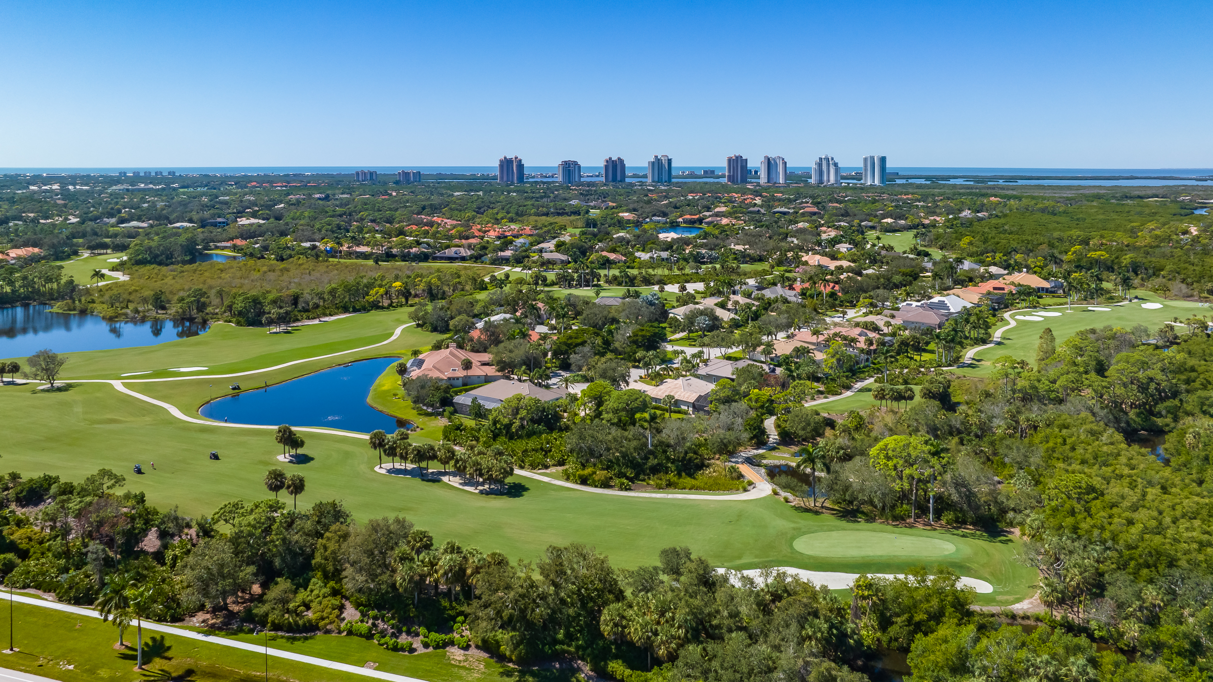 Bonita Bay Aerial Stock Photography