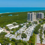 Pelican Bay Park Shore Naples Aerial Stock Photography-11
