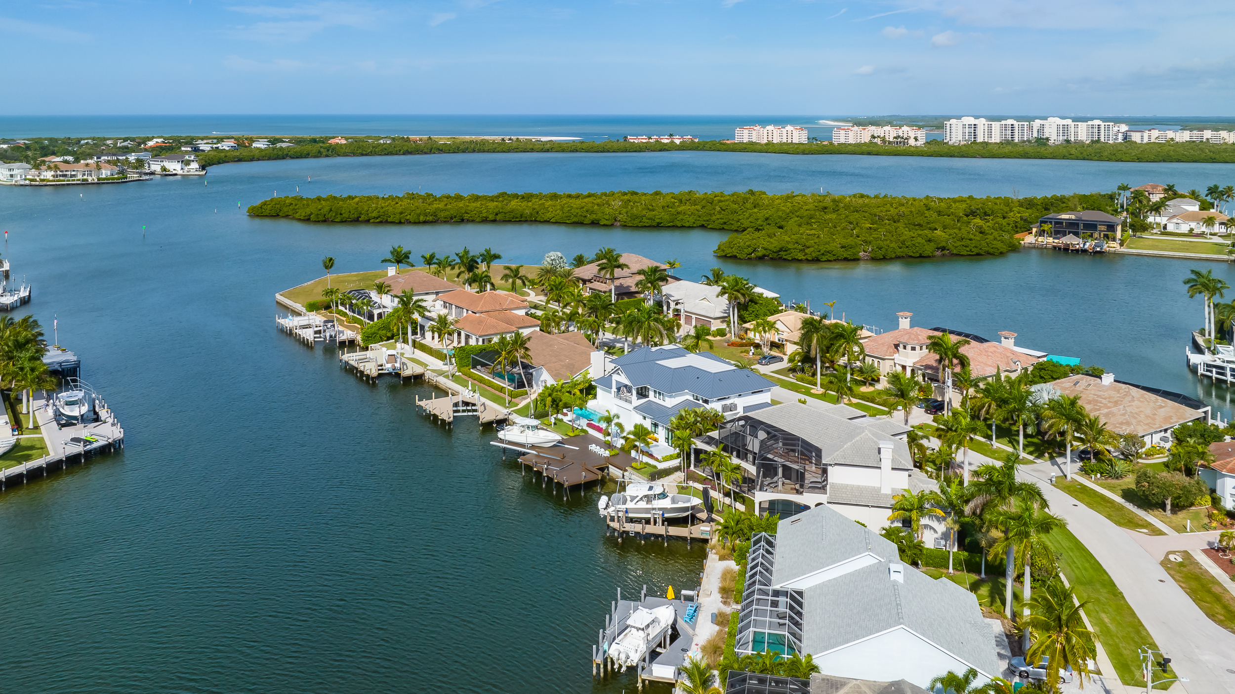Marco Island North Aerial Stock Photography-3