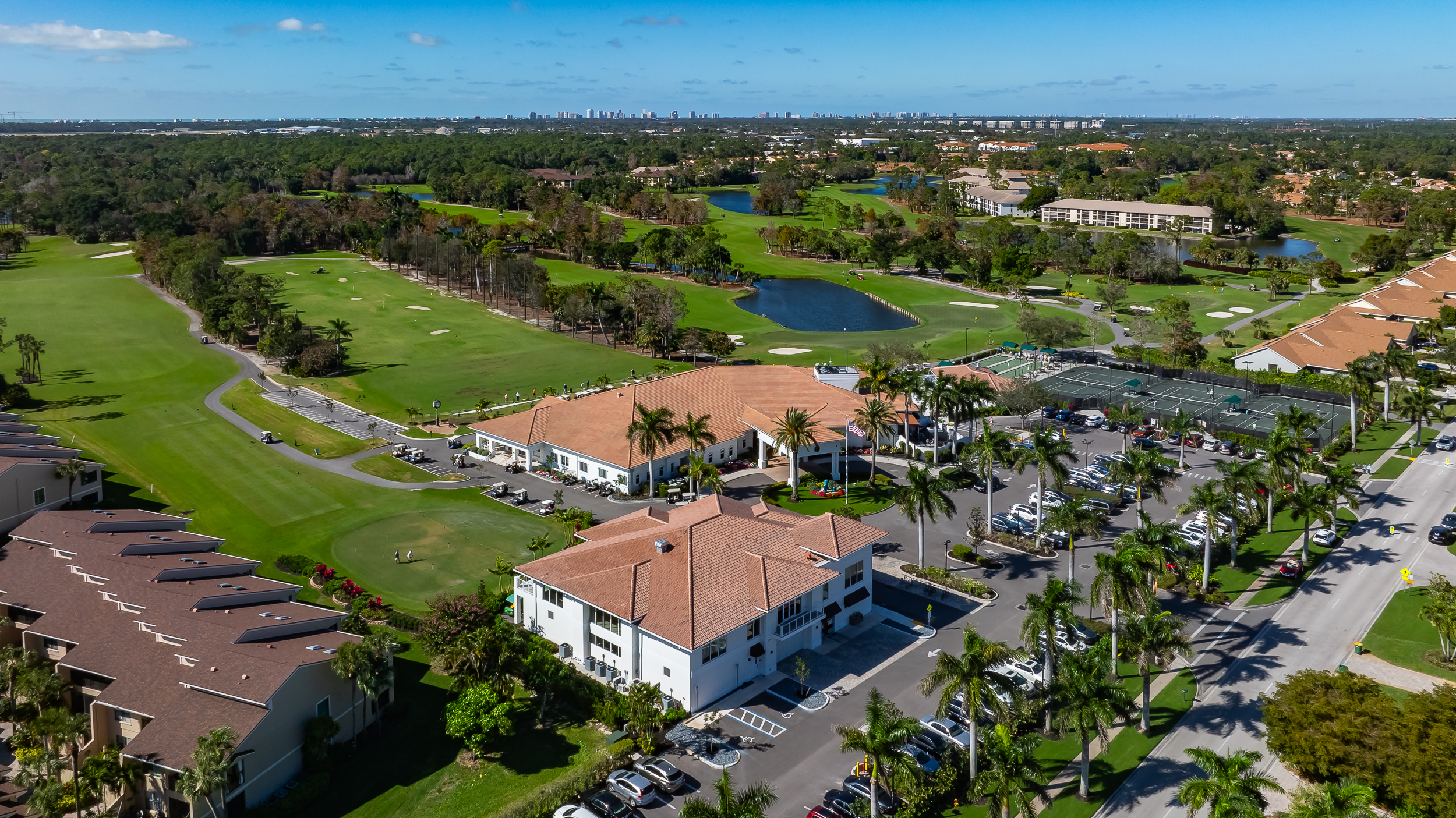 Foxfire Naples Aerial Stock Photography-5