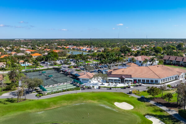 Foxfire Naples Aerial Stock Photography