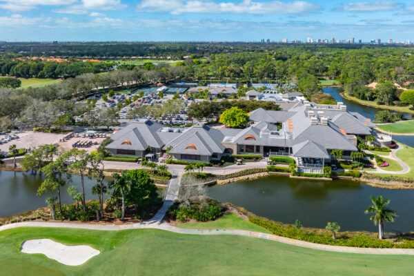 Grey Oaks Naples Aerial Stock Photography