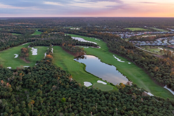 Olde Florida Golf Naples Aerial Stock Photography