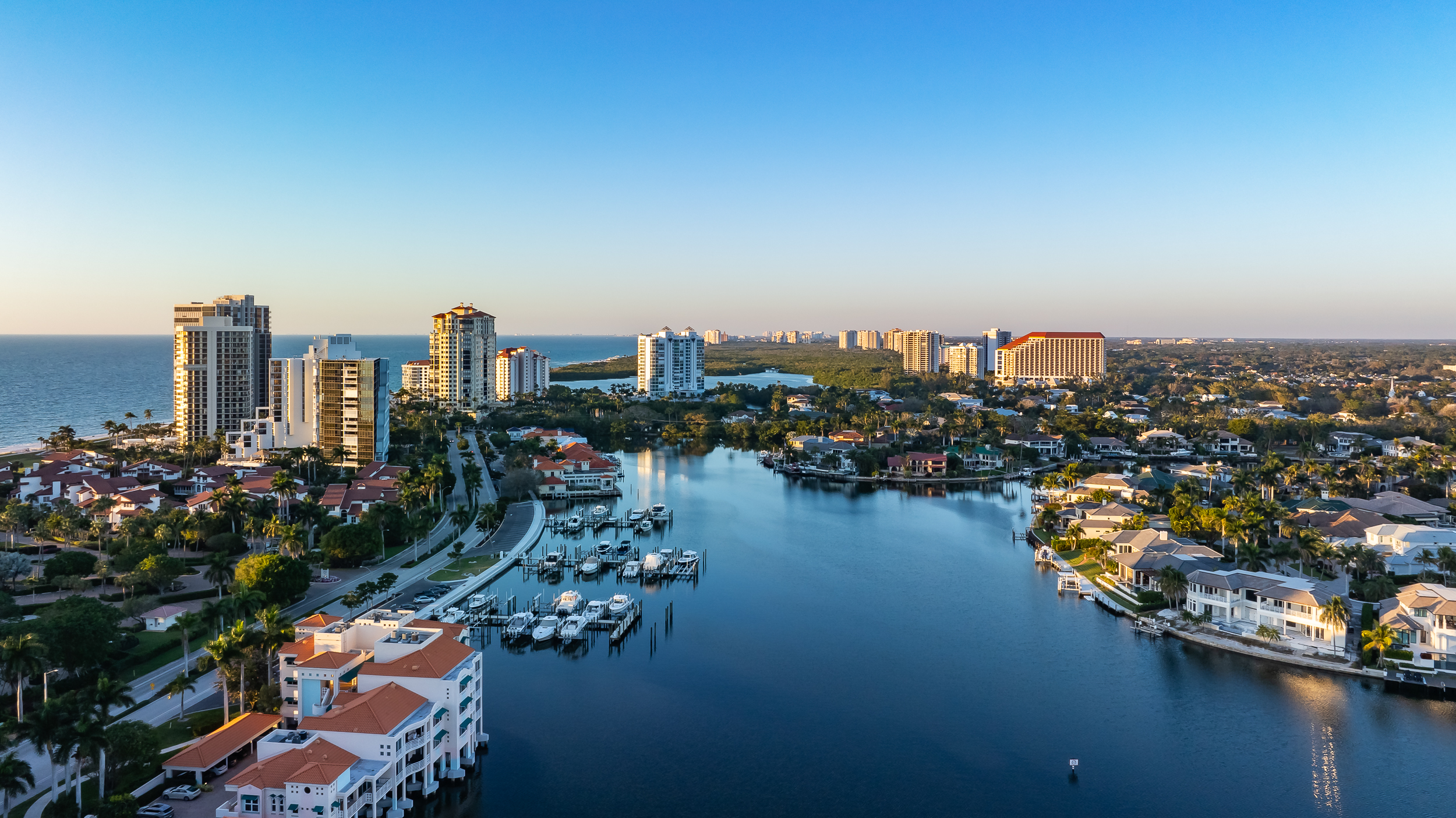 Park Shore Naples Aerial Stock Photography-3
