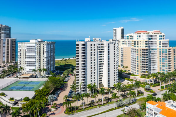 Park Shore Naples Aerial Stock Photography