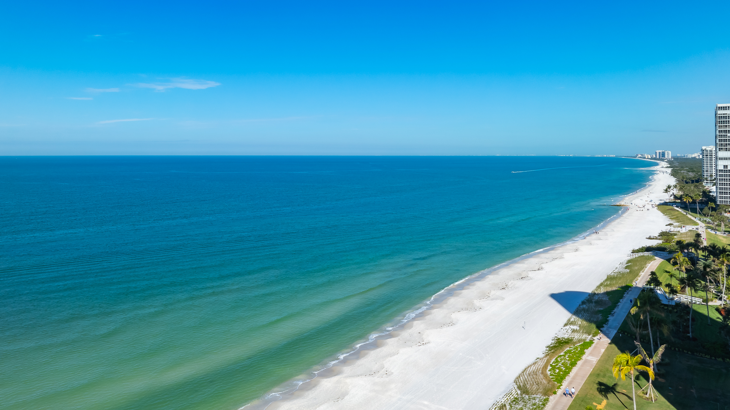 Park Shore Naples Beach Aerial Stock Photography-2